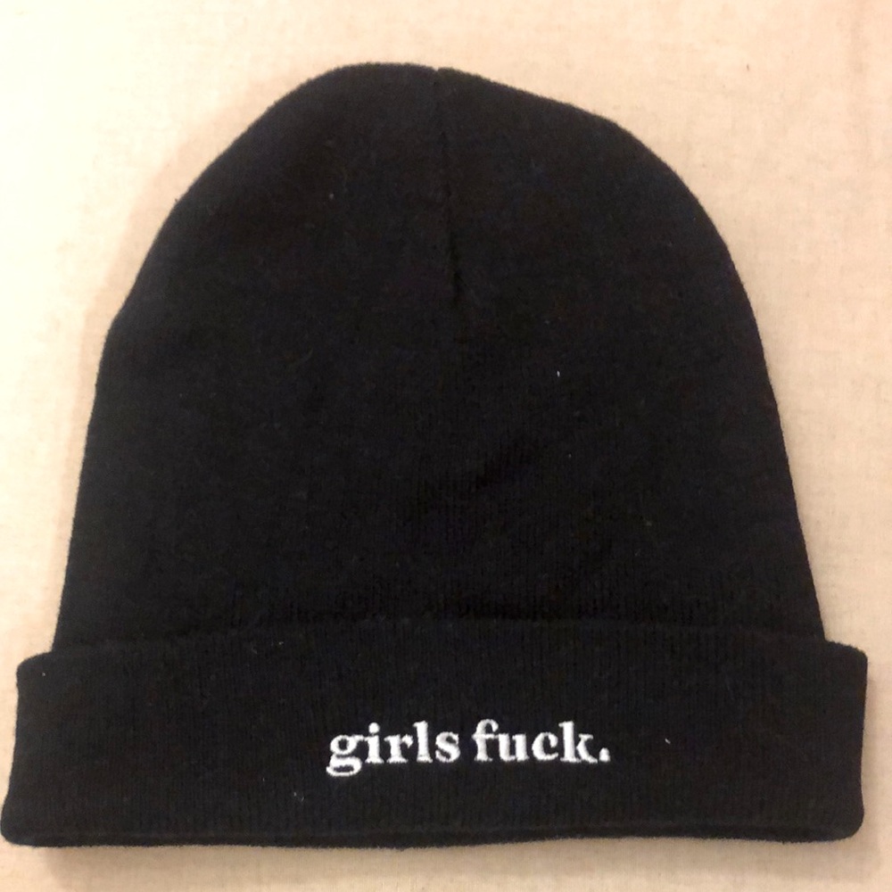 Sheratesdogs Girls F*ck Beanie